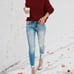 Womens Turtleneck Oversized Sweaters Batwing Long Sleeve Pullover MEDIUM