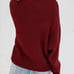 Womens Turtleneck Oversized Sweaters Batwing Long Sleeve Pullover MEDIUM