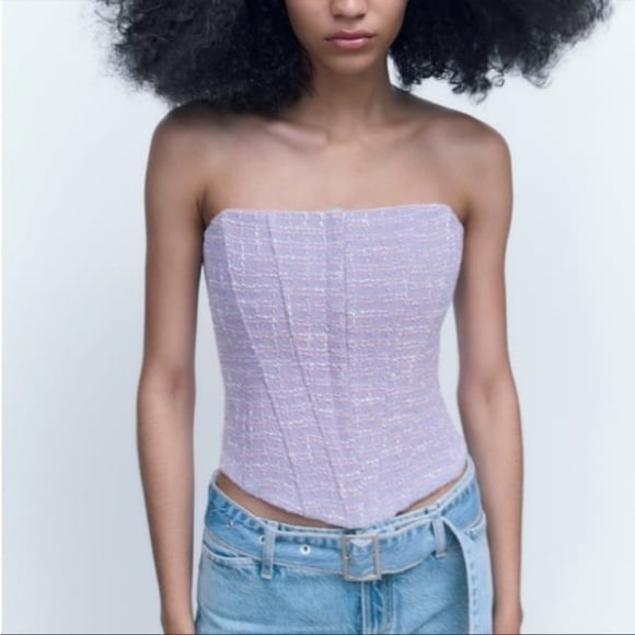 corset mini skirt zara