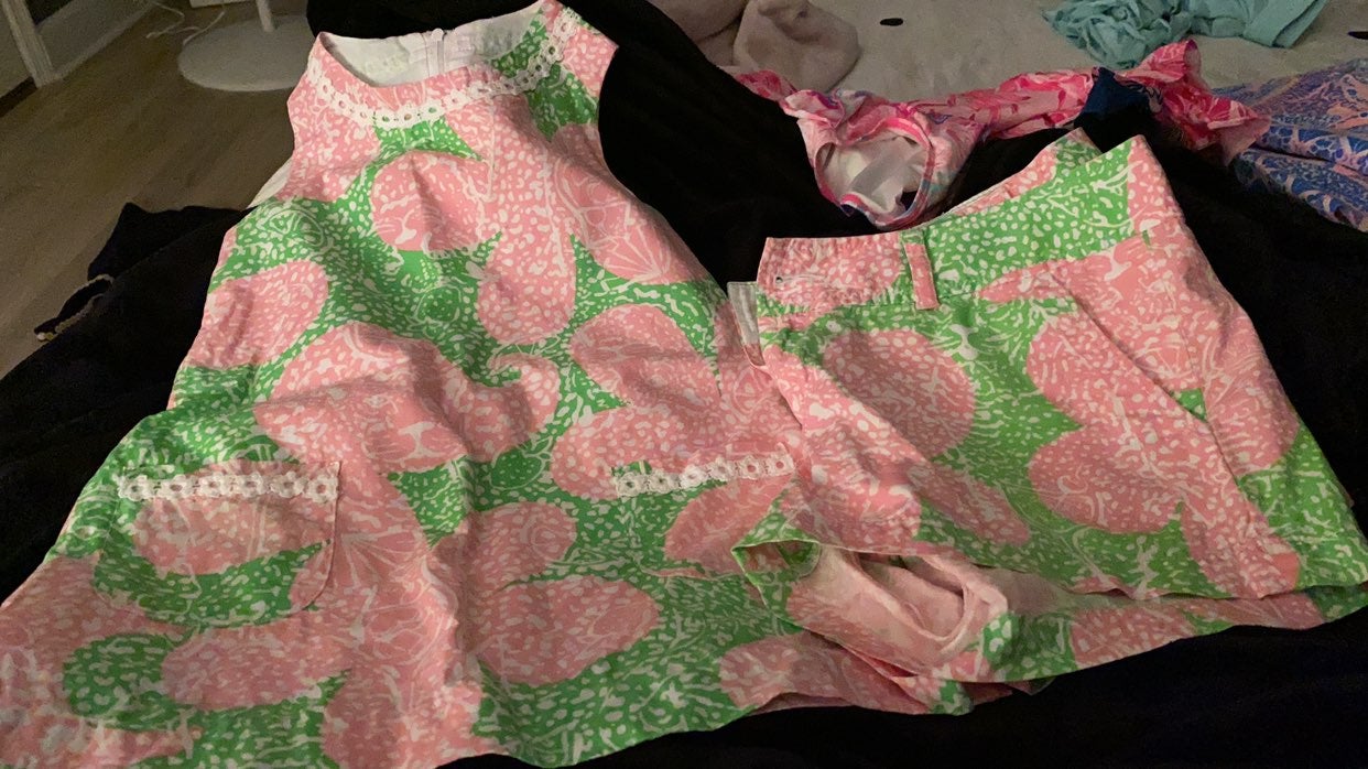 Lilly Pulitzer Girls 4 mom 8 vguc