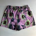 Paul Smith sunflower print pink swim trunks
