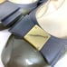 Cole Haan, size 6B (23 cm), khaki, ribbon, flat.