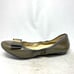Cole Haan, size 6B (23 cm), khaki, ribbon, flat.
