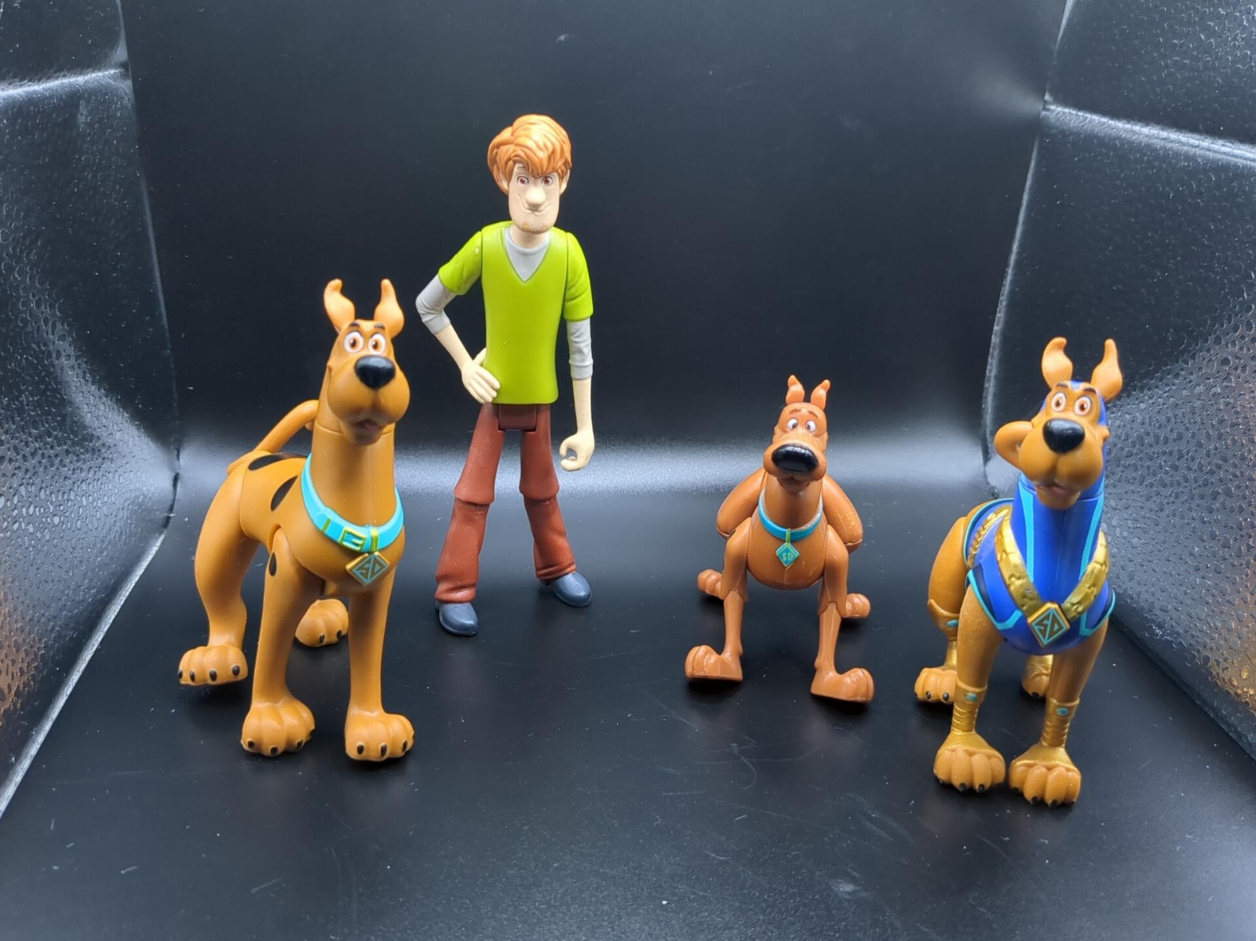 Hanna Barbera Scooby Doo/ Shaggy Action Figure Lot Of 4 3.5” Articulated Joint