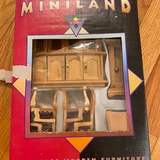 Miniture wooden furniture
