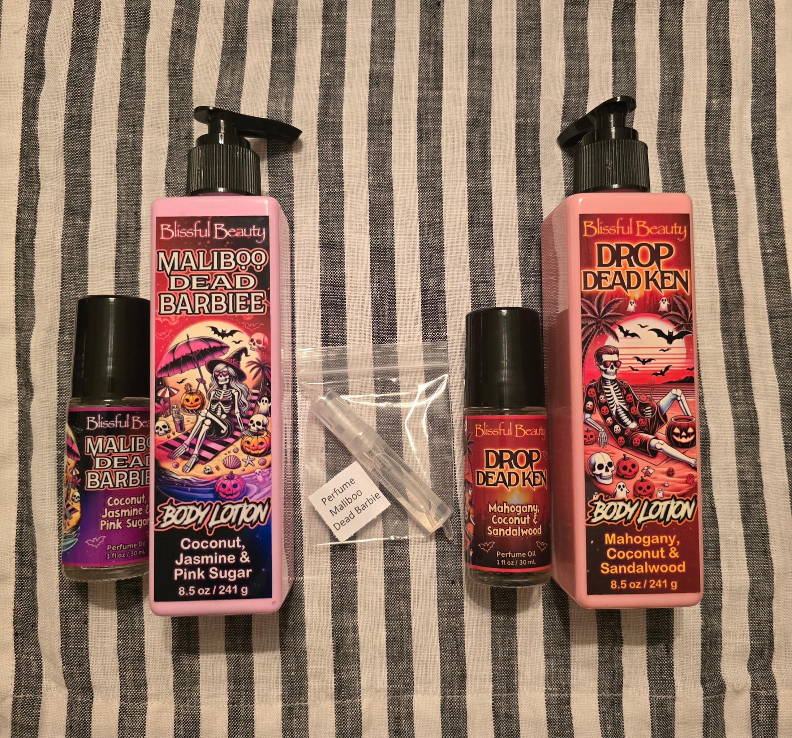 Blissful Beauty- Barbie and Ken Lotion/Perfume Roller Set - Indie