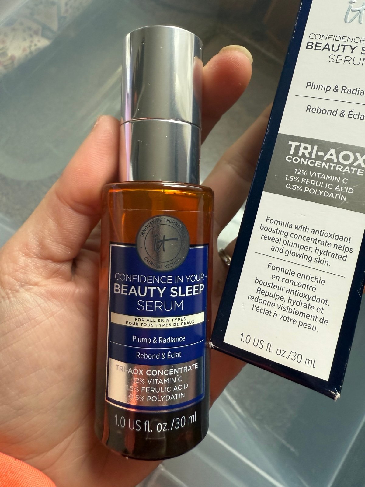 IT Confidence in Your Beauty Sleep Serum Plump & Radiance TRI-AOX Concentrate