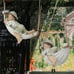 Garden Statue Outdoor Hanging Statue Sleeping Boy Outdoor Hanging Garden