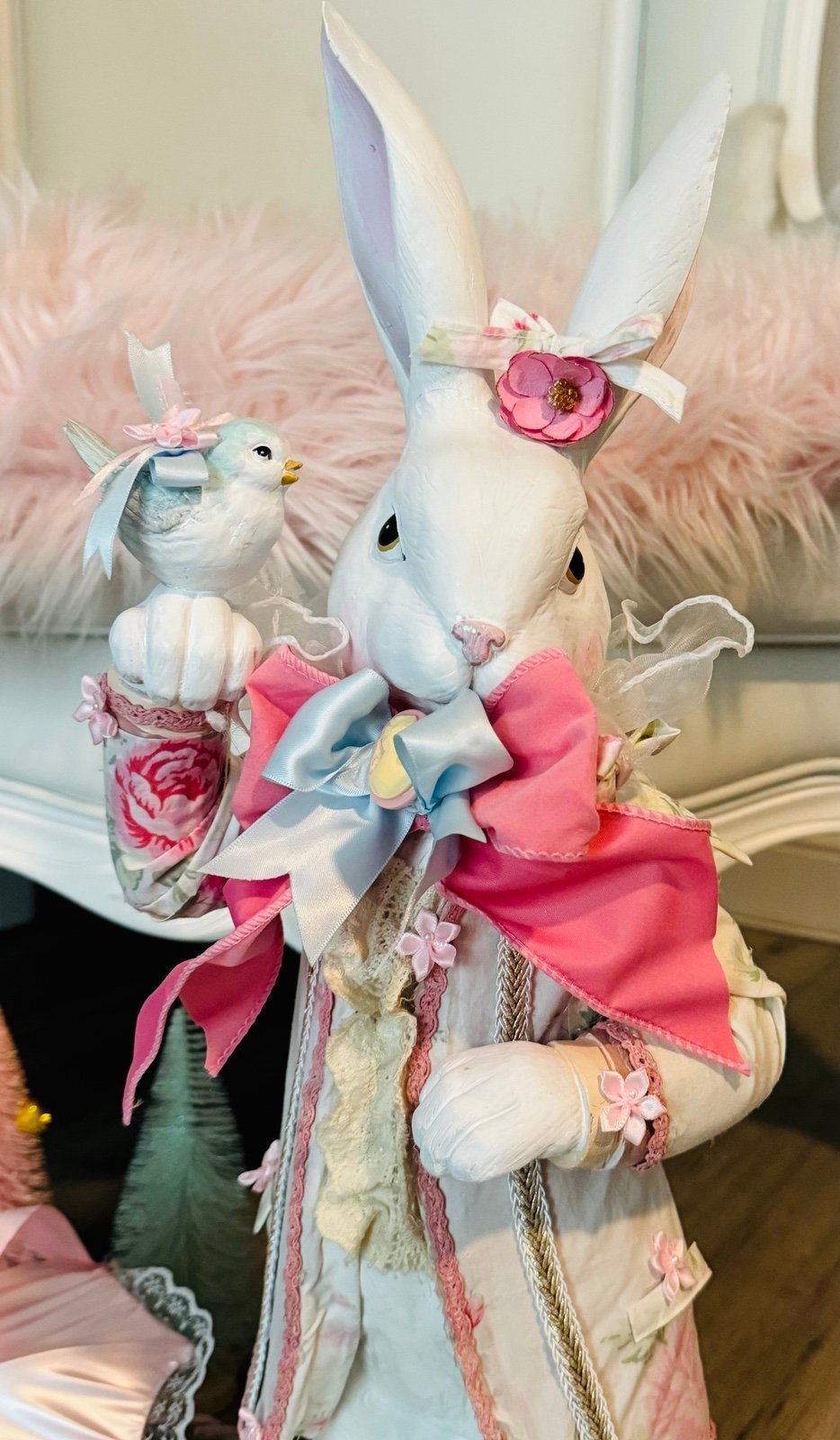 RESERVED FOR Lovely12 Bespoke Victorian-style Bunny