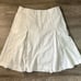Acne Studios White Pleated Skirt Size 36