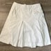 Acne Studios White Pleated Skirt Size 36