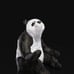 Zen Panda Wine Holder unpainted one color 12067