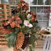 Beautiful!! 44” Glimmer XL Stand & Gold Poinsetas Arrangement