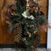 Beautiful!! 44” Glimmer XL Stand & Gold Poinsetas Arrangement