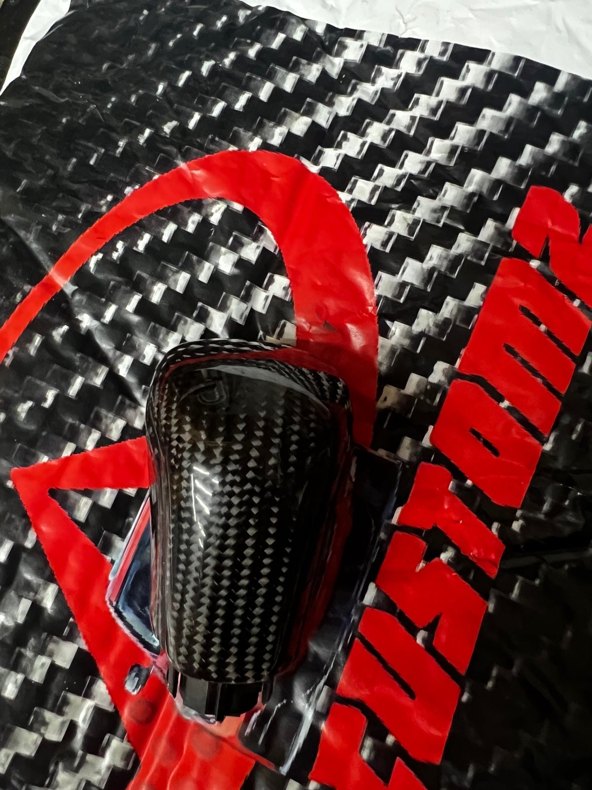 Toyota carbon fiber shift knob