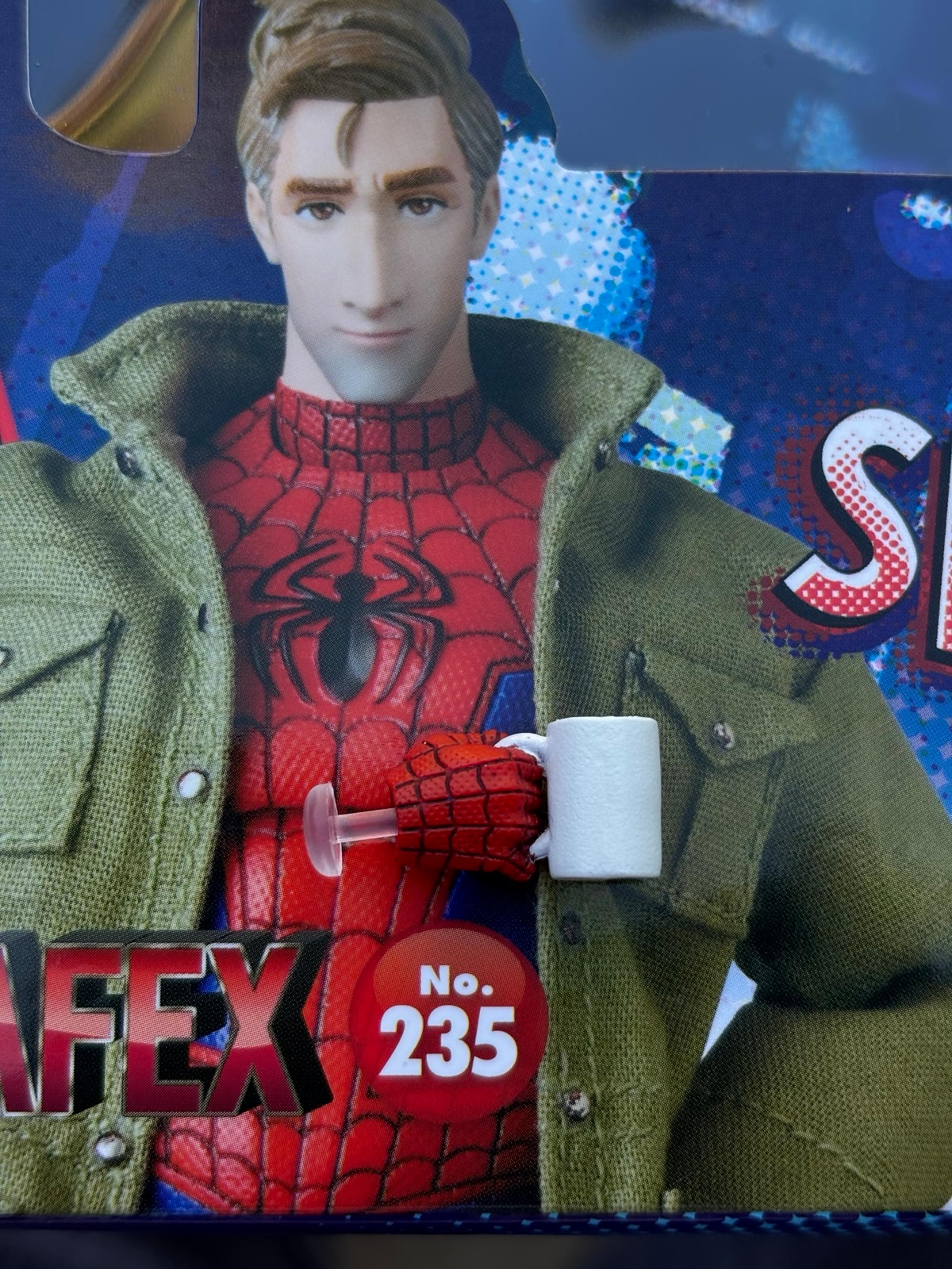MAFEX No.235 Spider-Man Peter B. Parker Renewal Ver. mug only 6” Fodder figure p