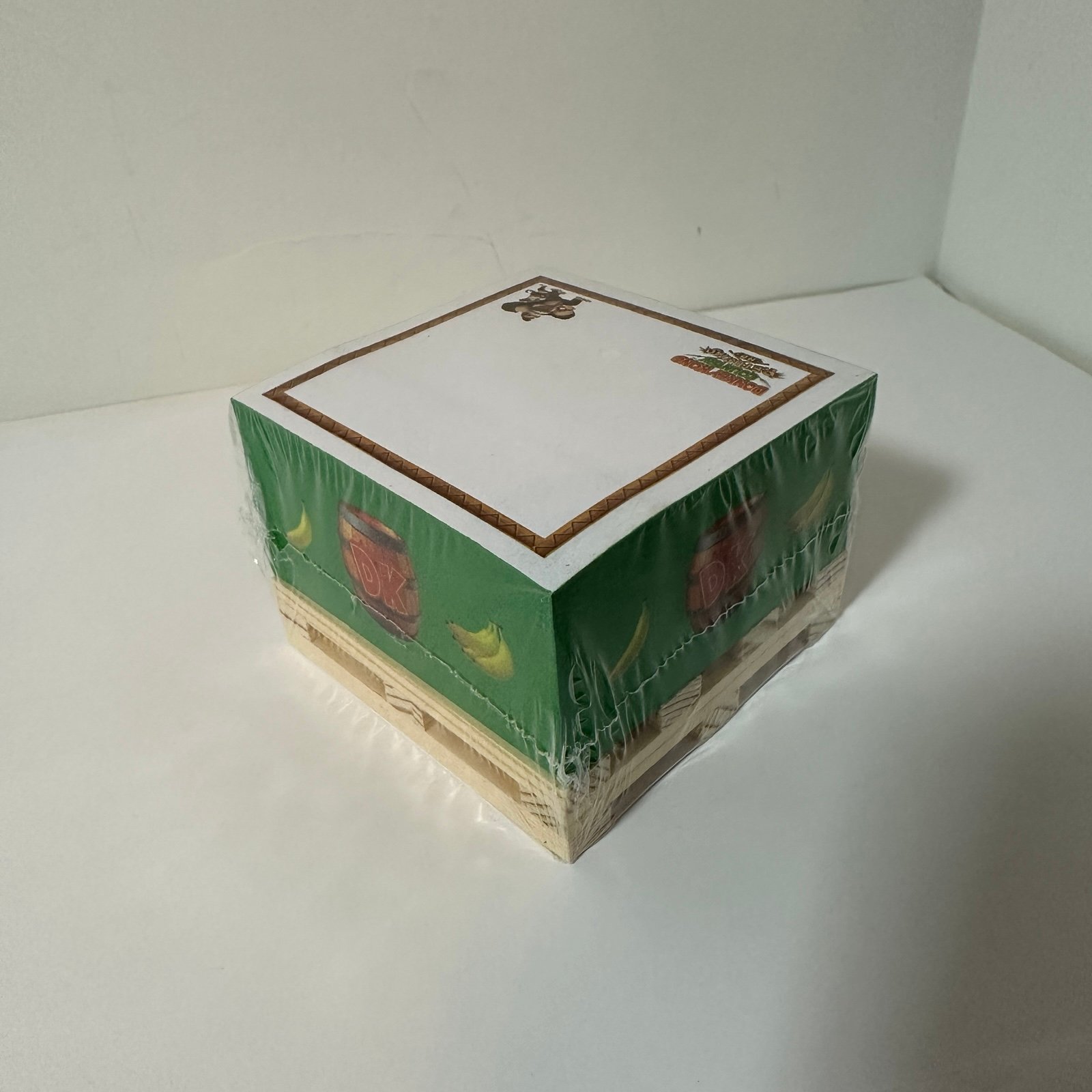 Nintendo Donkey Kong Country Returns HD Sticky Notes Cube Crate Brand New Sealed