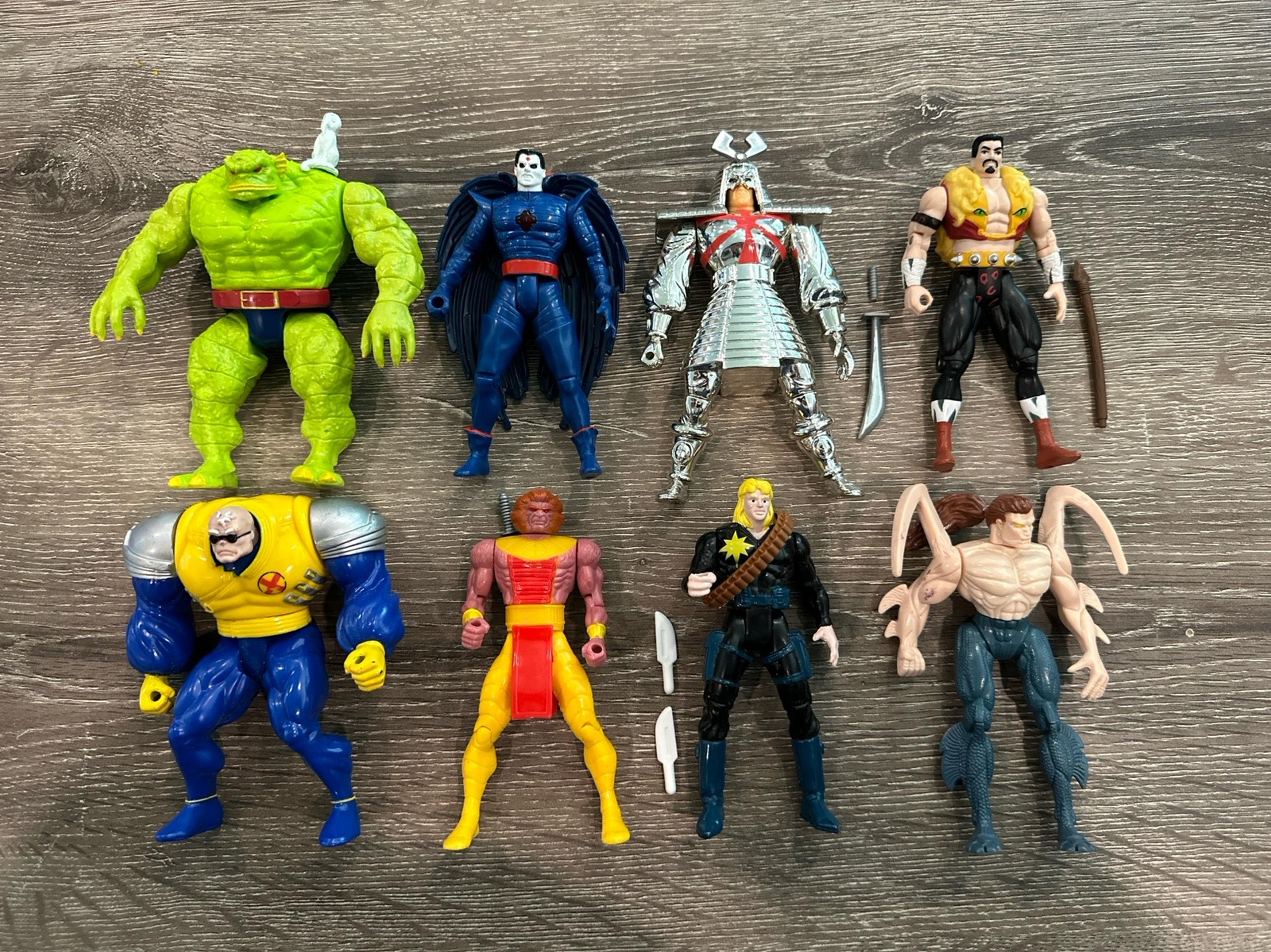 1992-94 Marvel X-Men/Spider-man figure lot of 8 by ToyBiz