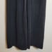 Vintage 60s 70s Black Night Gown Sleepwear Dressing Gown Victorian Lace Trim
