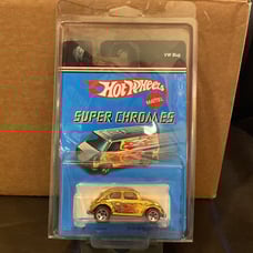 2006 Hot Wheels Spectra Gold Flame VW Bug!