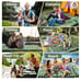 Inflatable double sleeping pad