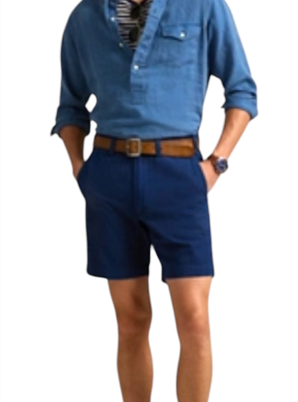 Ralph lauren dark blue short size 30 new