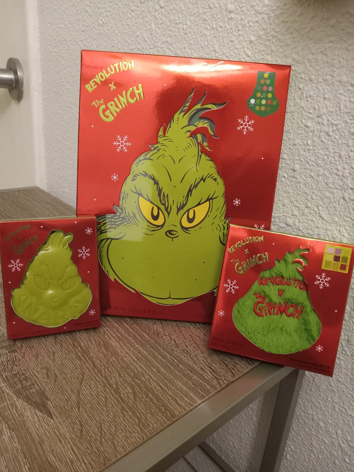 Revolution Grinch makeup