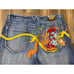 VTG Y2K Men Akademiks embroidered hip-hop loose baggy denim blue jeans, 38