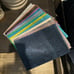 5.5 lbs of Faux Leather Sheets/Scraps