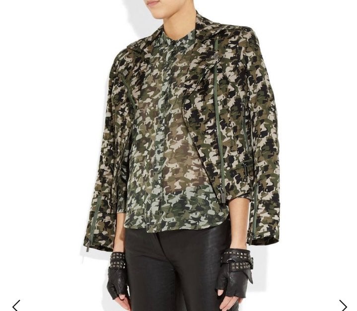 KARL “ KARL LAGERFELD” Camo Jacket Sz S