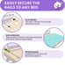 White 59 Extra Long Toddler Bed Rails Baby Bed Rail Guard Kids Side Bedrails