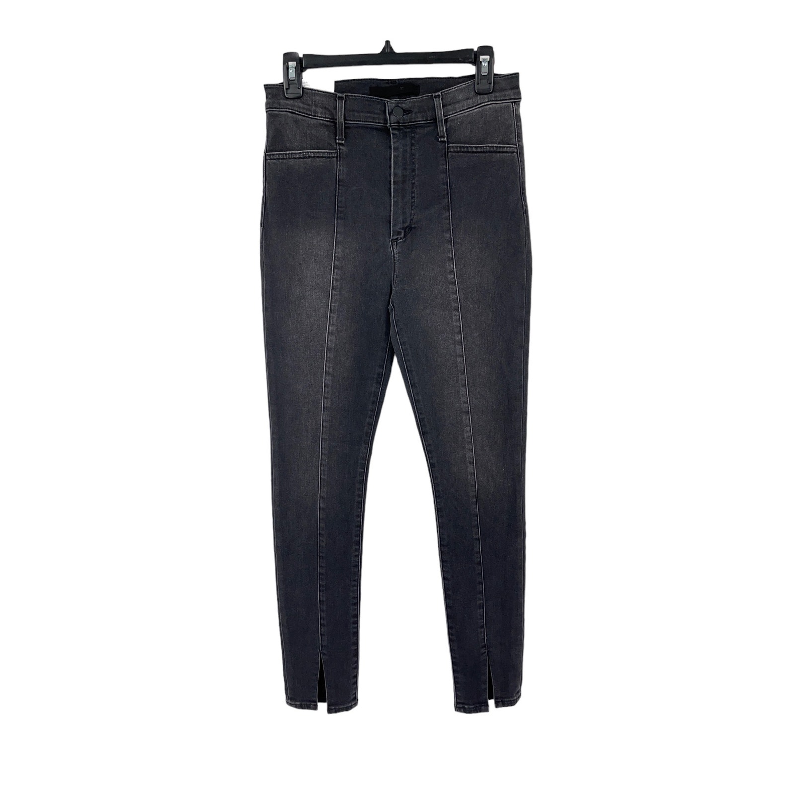 Joe's Jeans The Bella 11 high rise skinny ankle split front gray size 29 NEW