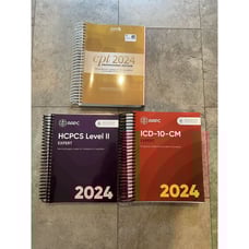 AAPC Medical Coding Books 2024 Bundle