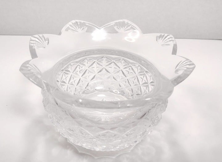 WATERFORD Crystal Bowl Pineapple Design