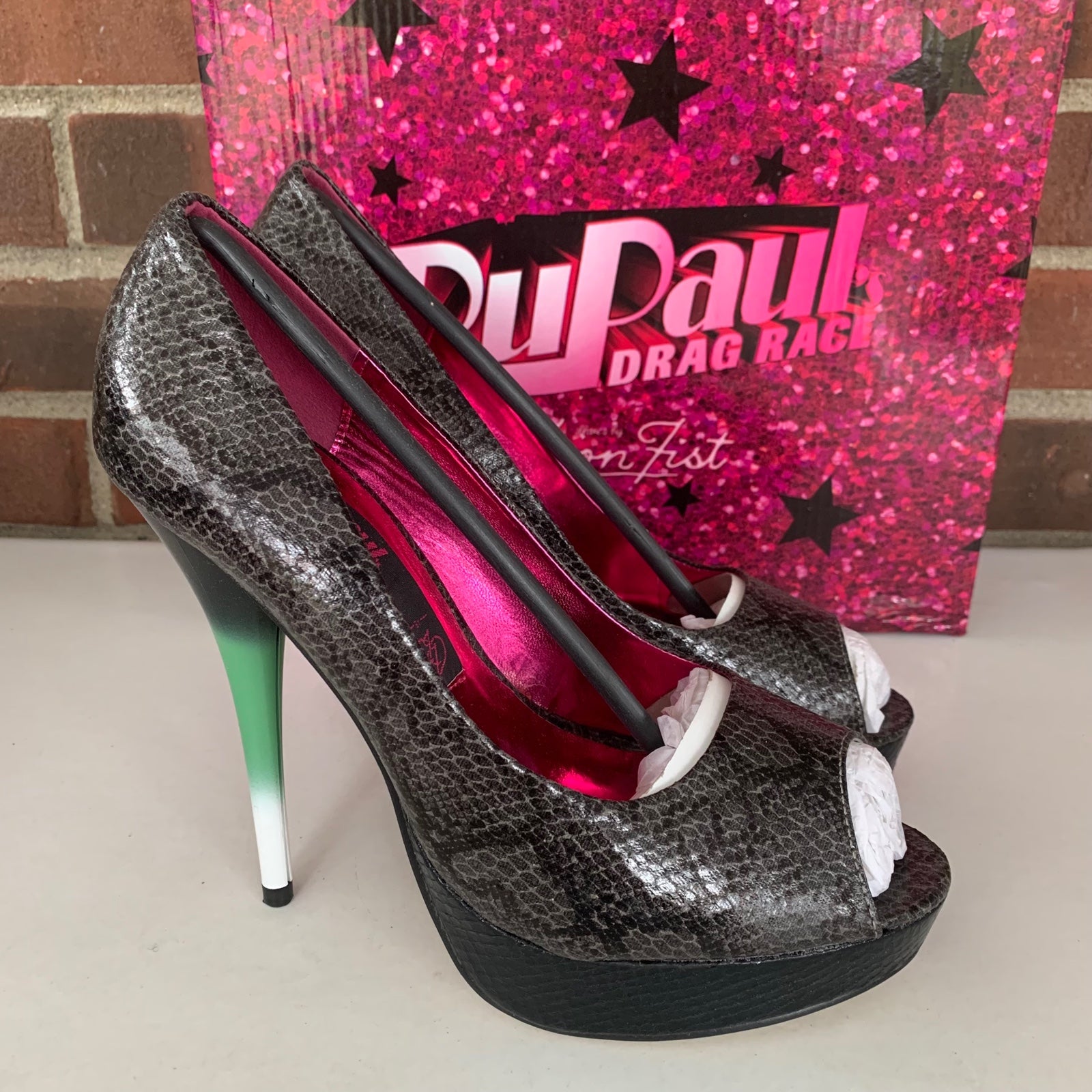Rupaul iron hotsell fist heels