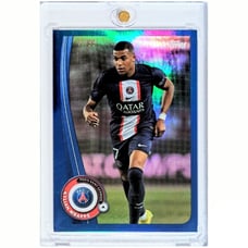 2022-23 Topps Team Set Paris Saint-Germain Kylian Mbappe #PA-20 Blue /99 SP