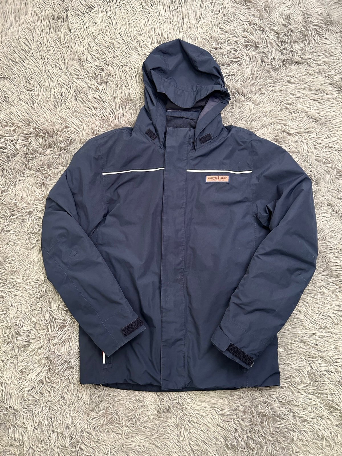 Vineyard Vines youth hooded Jacket Size XL youth (18) Color Blue