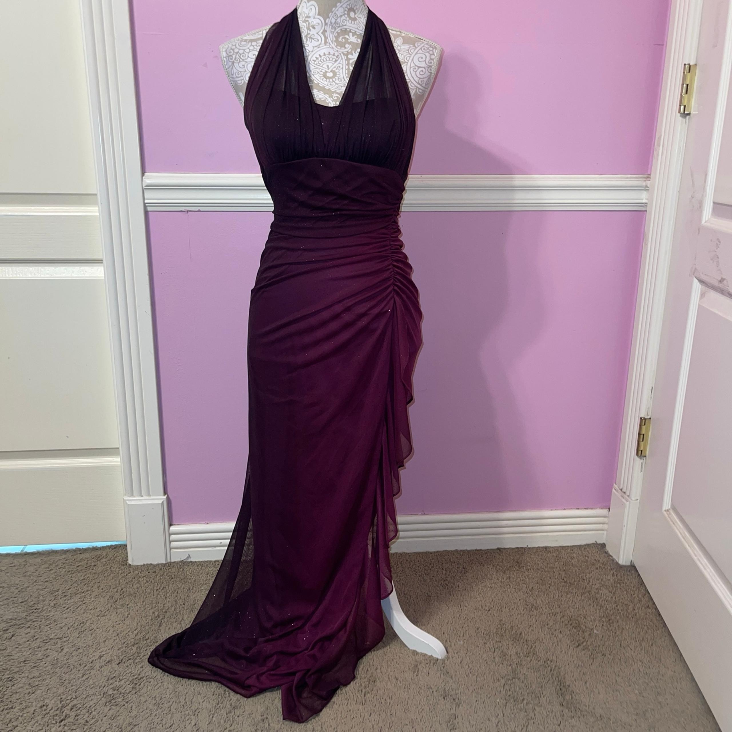 Vintage 90s Y2K Blondie Nites goth sequin fairy mermaid prom dress whimsigoth