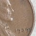 1939 No Mint Mark Philadelphia 1CT Lincoln Wheat Penny