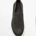 Massimo Dutti-Men's Split Suede Loafers In The Color Mink Size 7 (40)