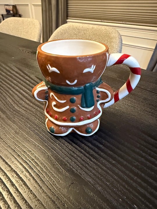 Pottery Barn Ms. Spice gingerbread mug, New!