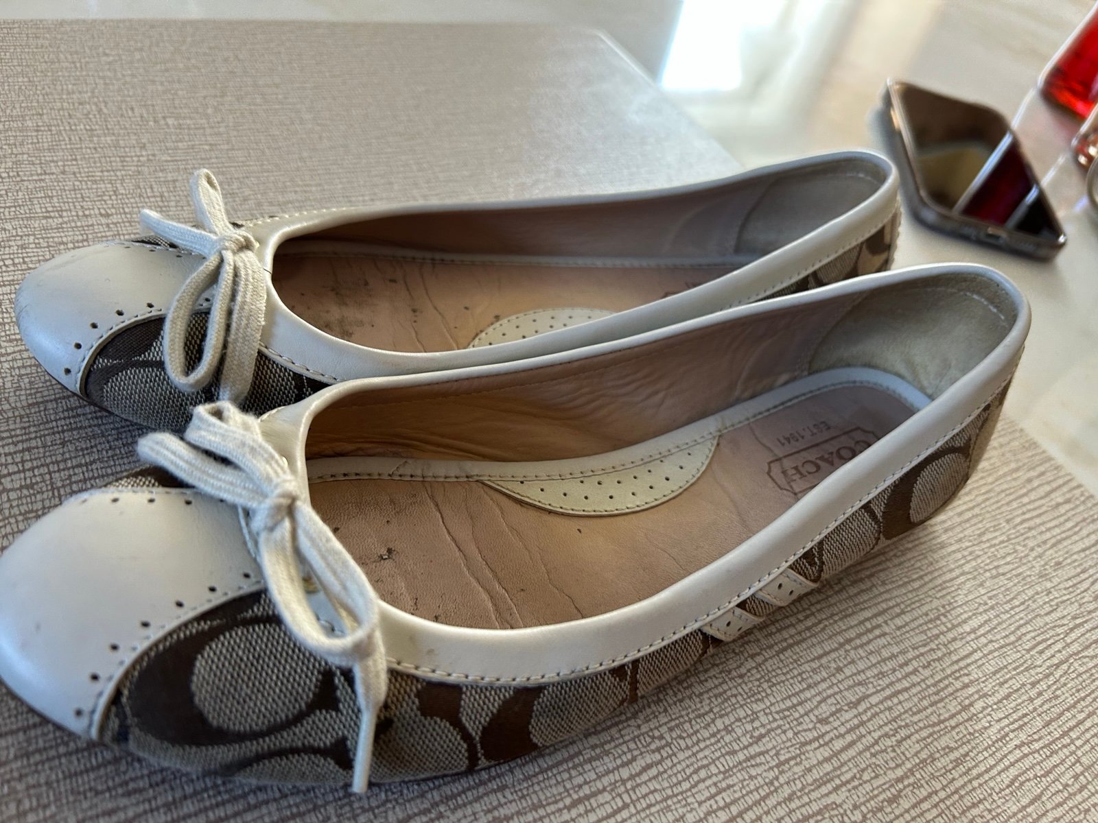 Vintage Coach loafers
