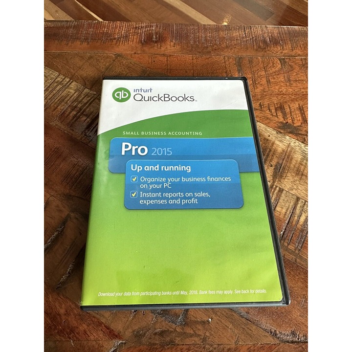 INTUIT QUICKBOOKS PRO 2015 DESKTOP FOR WINDOWS FULL USA PERMANENT VERSION