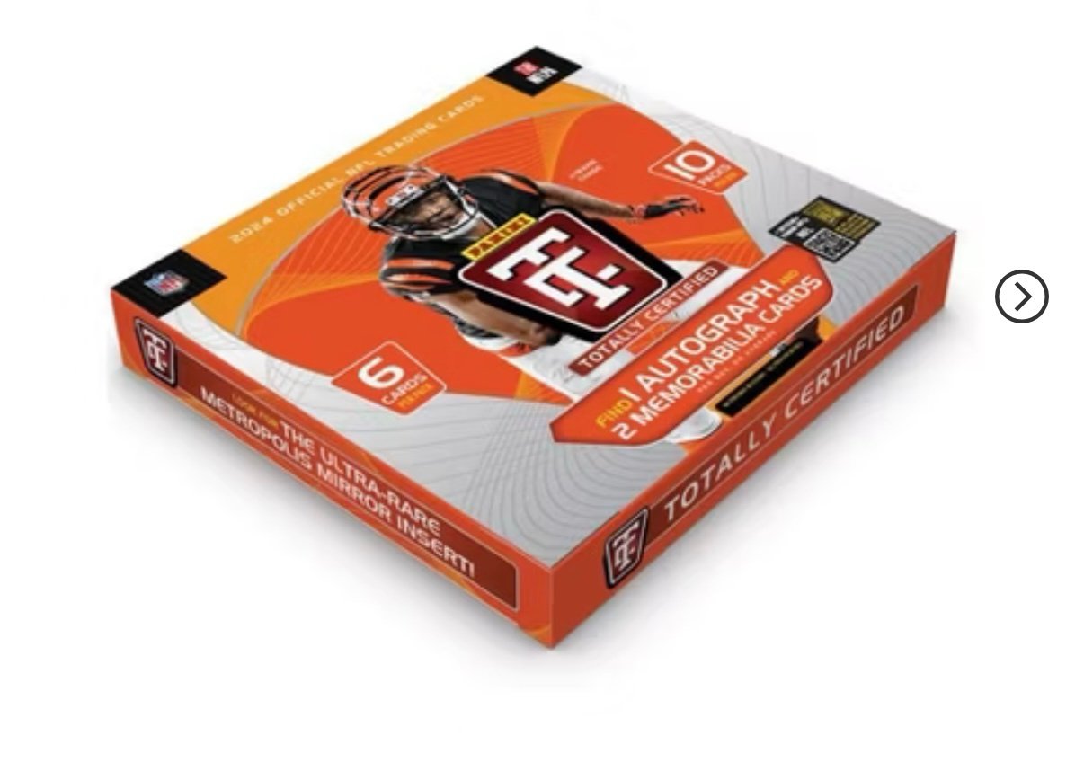 2024 Panini NFL Totally Certified Football Trading Card Premium Box