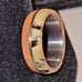 Custom wood ring