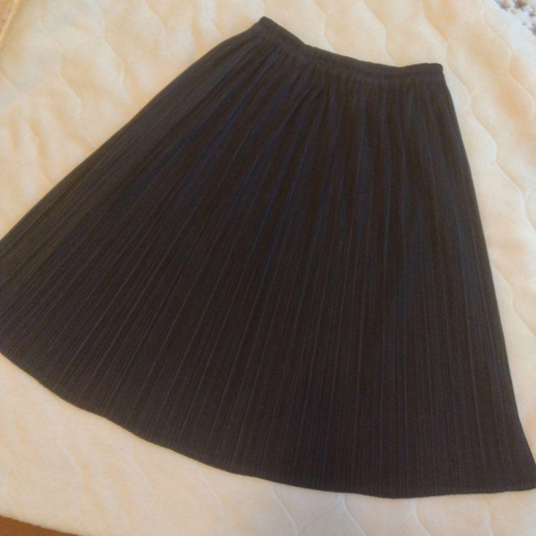 PLEATS PLEASE Pleated Skirt Size 3 Black