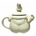 Teapot Vintage 1940s Shawnee Pottery Tom The Pipers Son Clown Pig Spout Folk Art