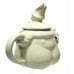 Teapot Vintage 1940s Shawnee Pottery Tom The Pipers Son Clown Pig Spout Folk Art