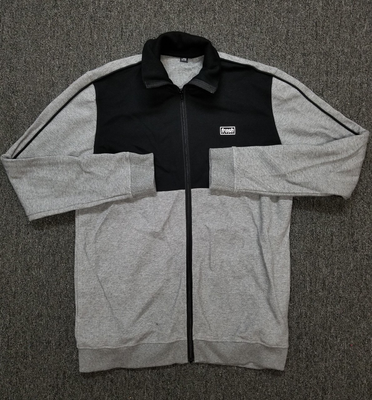 Fresh Prince gray track suit set size large