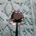 3.60ct BLACK DIAMOND RING Sz5,6,7,8,9,10